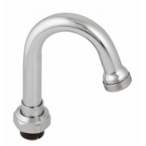 T&S Brass 131X Swivel Gooseneck Spout, Chrome