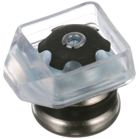 AllPoints 132400 - 13/16 in Square Chair Glide with Metal Base