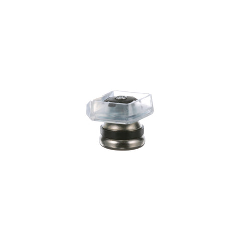 AllPoints 132400 - 13/16 in Square Chair Glide with Metal Base