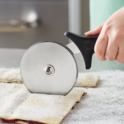 Ateco 1324 4" Stainless Steel Pastry Wheel Cutter with Polypropylene Handle