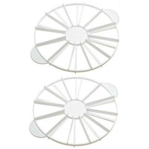 Ateco 1327 Double-Sided Cake Portion Marker - 10/12 Slices