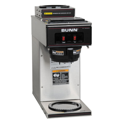 Bunn VP17-2 13300.0002 Low-Profile Pourover Coffee Brewer with 2 Warmers