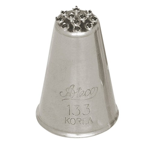 Ateco 133 Multi-Hole Grass Pastry Decorating Tube Tip