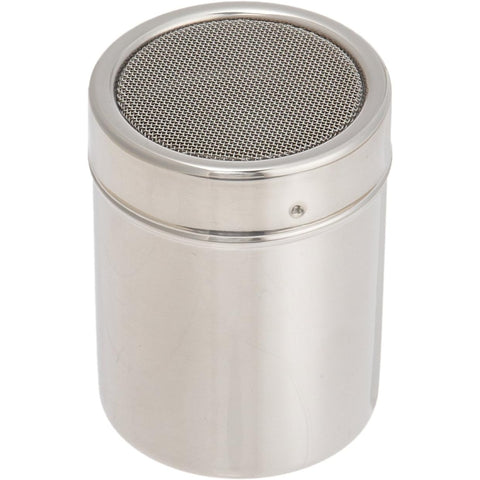 Ateco 1347 Stainless Steel 4 oz. Fine Mesh Powdered Sugar Shaker
