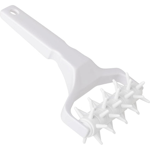 Ateco 1357 Plastic Dough Docker - 5.25" Wide Roller for Pizza, Pie, and Pastry Dough