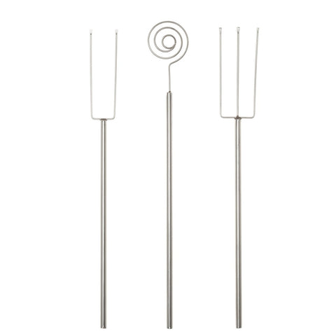 Ateco 1378 Dipping Tool 3-Piece Set, Stainless Steel