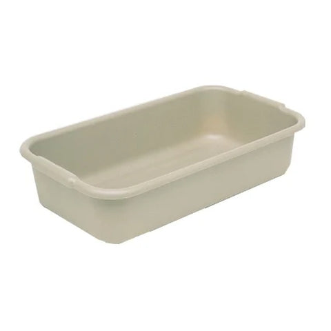 Vollrath 1390 Traex Rack-Master Soak Tub / Bus Box, 24-1/2 x 13-3/8 x 5-1/4, Polyethylene, Beige