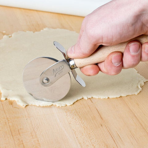 Ateco 1392 2-1/2" Stainless Steel Pastry Cutter with Wood Handle