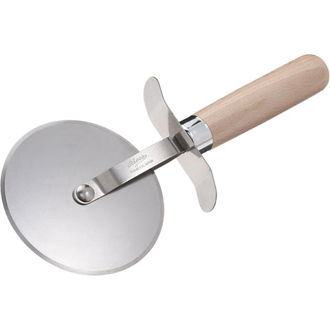 Ateco 1394 - 4-Inch Stainless Steel Pastry Wheel Cutter with Wood Handle