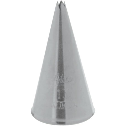 Ateco 13 Open Star Piping Tip - Decorating Tip A13-1