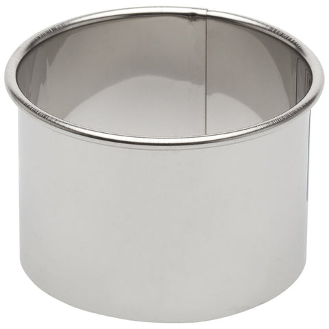 Ateco 14401 1-1/2" Stainless Steel Round Cookie and Pastry Cutter