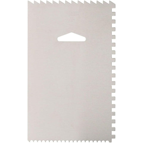 Ateco 1447 Aluminum 4-Sided Decorating Comb and Icing Smoother