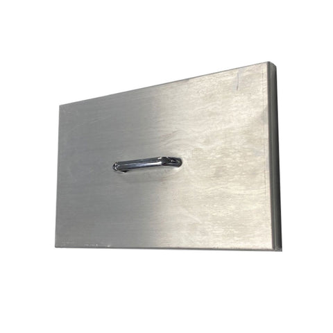 Winholt 148COV Ingredient Bin Cover, Aluminum - Lid for 148PIB Triple Ingredient Bin