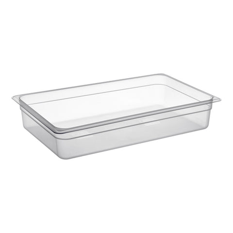Cambro 14PP190 Full Size Translucent Polypropylene Food Pan, 4" Deep