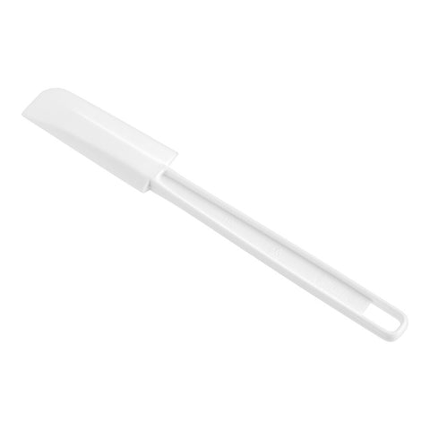 Tablecraft Products 1500 - 9 1/2" White Mini Rubber Spatula