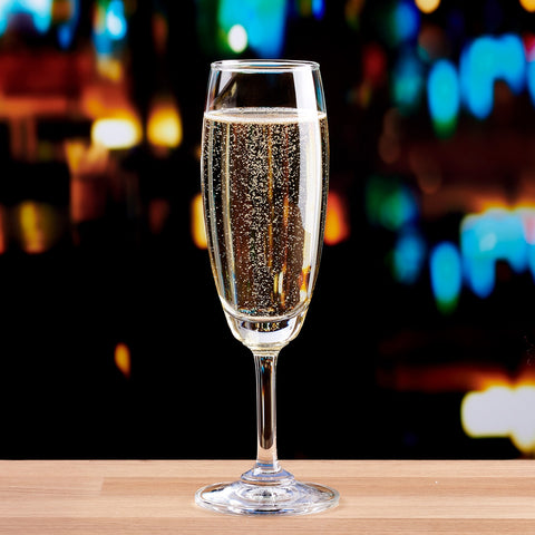 Anchor Hocking 1501F07 Classic Champagne Flute Glass, 6.5 oz.