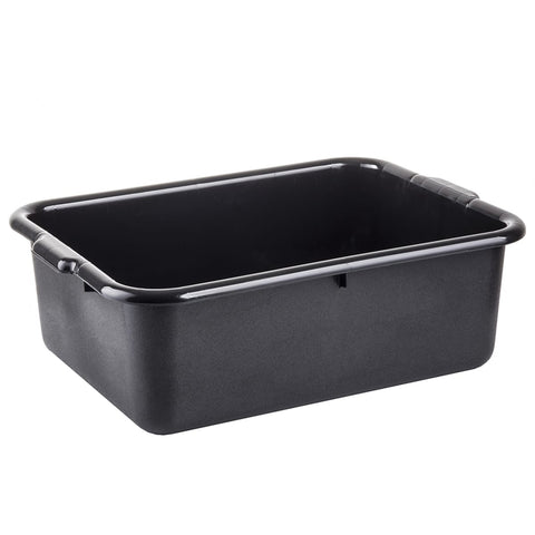 Tablecraft Products 1537B Black Polyethylene Bus Tub