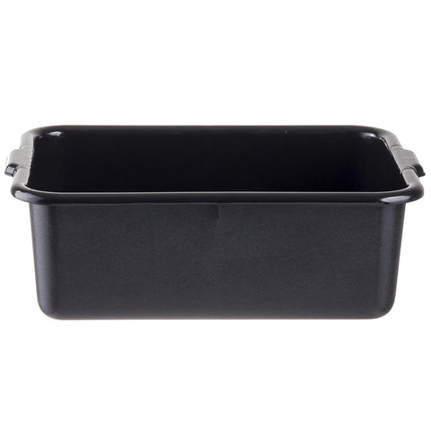 Tablecraft Products 1537B Black Polyethylene Bus Tub