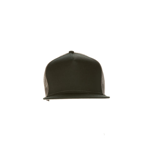 Chef Works 1541124BK5SM Skater Hat - Black/Charcoal Gray, S/M