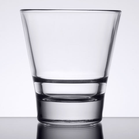 Libbey Glass 15710 Endeavor 9 oz. Stackable Rocks / Old Fashioned Glass