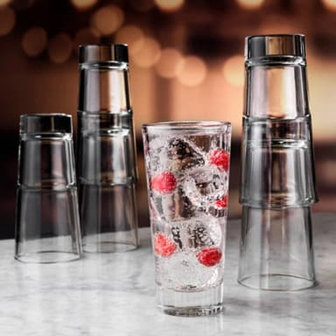 Libbey Glass 15713 Endeavor 12 oz. Stackable Beverage Glass
