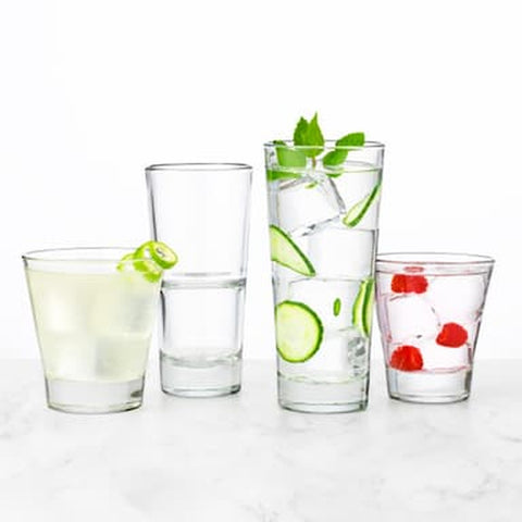 Libbey Glass 15715 Endeavor 16 oz. Stackable Cooler Glass