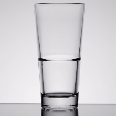 Libbey Glass 15717 Endeavor 20 oz. Stackable DuraTuff Cooler Glass