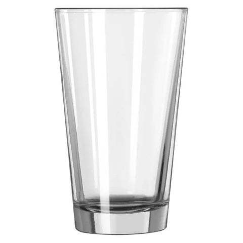 Libbey 1632HT 18 oz. Restaurant Basics DuraTuff Rim Tempered Mixing Glass
