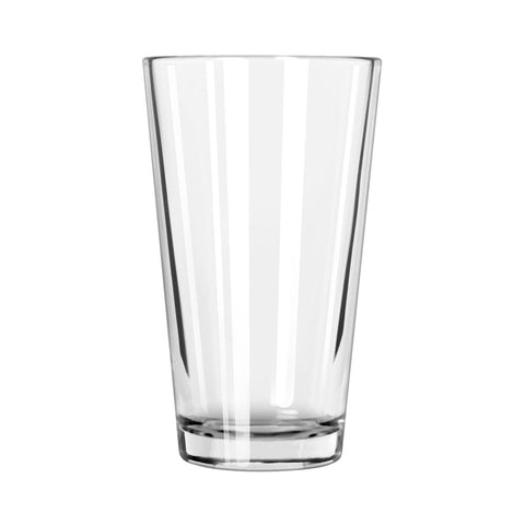 Libbey 1637HT 20 oz Restaurant Basics DuraTuff Mixing Glass