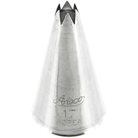 Ateco #17 Open Star Pastry Piping Tip