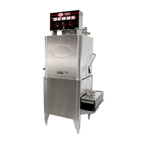CMA Dishmachines 180S NO BOOST 208-2401 High-Temp Straight-Through Single Rack Door-Type Dishwasher