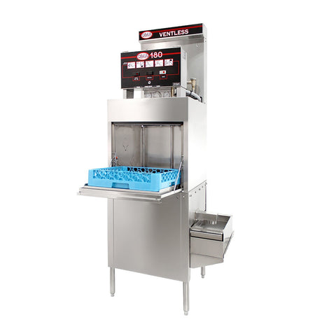 CMA Dishmachines 180-VL-FL Ventless High-Temp Door-Type Dishwasher with Built-In Booster