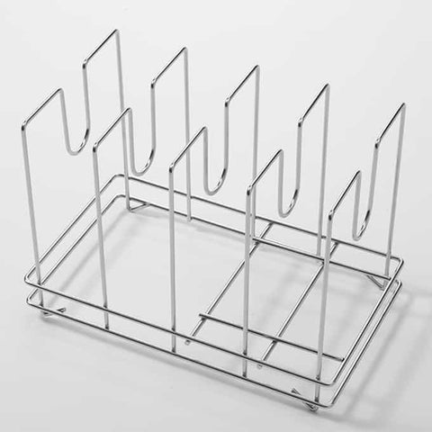 American Metalcraft 18040 4-Slot Pizza Screen Rack, 14" x 9" x 10-1/2"