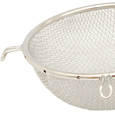 Browne USA Foodservice 18096 Fine Double Mesh Strainer, 6-1/4" Bowl