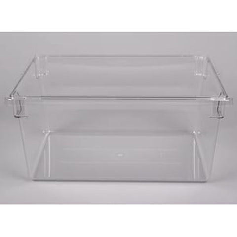 Cambro 182612CW135 Camwear 18" x 26" x 12" Clear Polycarbonate Food Storage Box, 17 Gallon