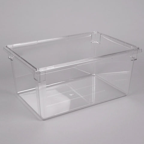 Cambro 182612CW135 Camwear 18" x 26" x 12" Clear Polycarbonate Food Storage Box, 17 Gallon