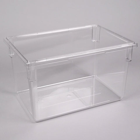 Cambro 182615CW135 Camwear 22-Gallon Clear Polycarbonate Food Storage Box