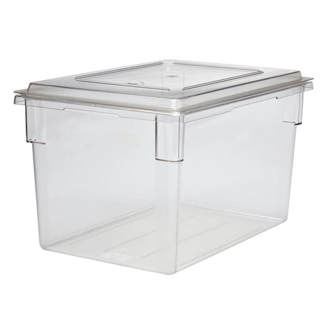 Cambro 1826CCW135 Camwear 18" x 26" Clear Flat Lid for Food Storage Box