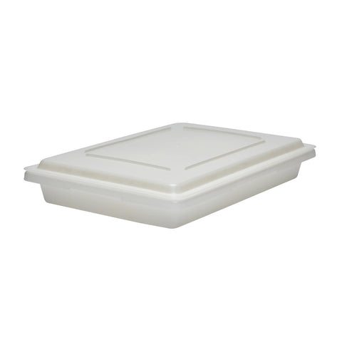 Cambro 1826CP148 18" x 26" White Poly Flat Lid for Food Storage Box