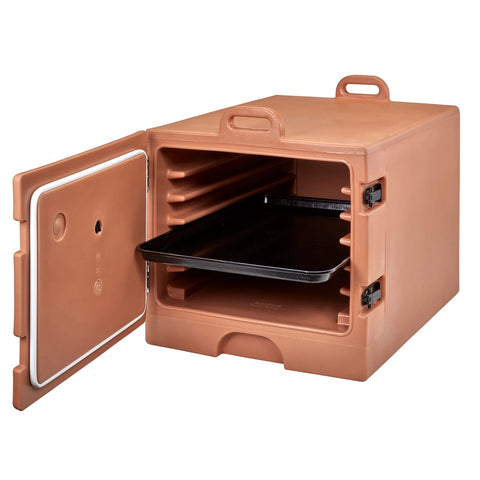 Cambro 1826MTC110 Camcarrier Black Front-Loading Insulated Tray and Sheet Pan Carrier
