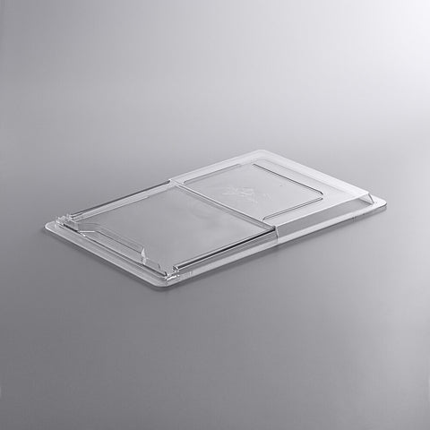 Cambro 1826SCCW135 Camwear Clear Polycarbonate Sliding Lid for 18" x 26" Food Storage Box