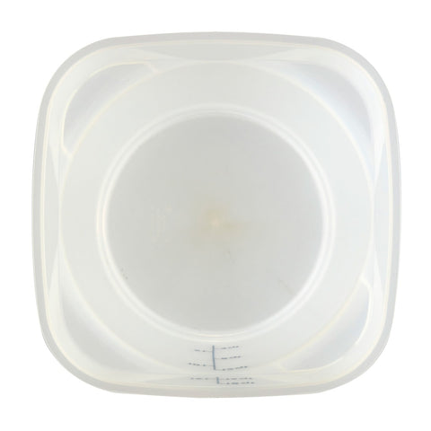 Cambro 18RFSPROPP190 - 18 Qt CamRound FreshPro Translucent Round Polypropylene Food Storage Container