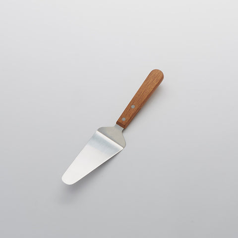 American Metalcraft 19006 Pizza, Pie & Cake Server with Wooden Handle, 10-1/2" L