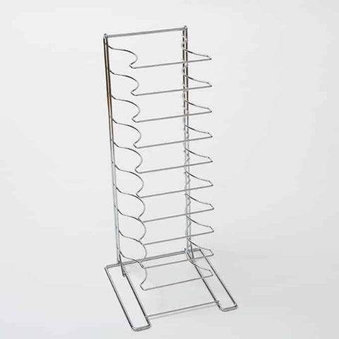 American Metalcraft 19030 Standard Size Chrome-Plated Steel Pizza Rack with 11 Shelves