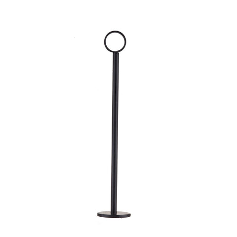 TableCraft Products 1912 Menu Card Holder / Number Stand, Chrome Plated, 2.25 x 2.25 x 12 in