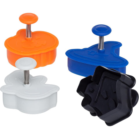 Ateco 1992 Halloween Plunger Cutters, Set of 4