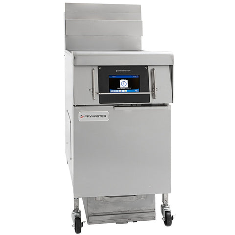 Frymaster 1FQG60T FilterQuick Oil-Conserving Gas Floor Fryer - 63 lb Full Frypot with Automatic Filtration