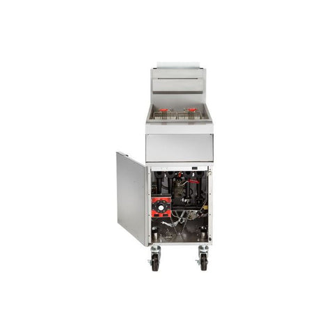 Vulcan 1GR85M-LP Liquid Propane Floor Fryer, 85-90 lb. Oil Capacity, 150,000 BTU