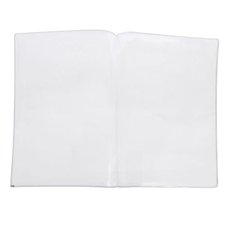 H. Risch, Inc. 200 8.5X11 Clear Vinyl Two-Pocket Menu Cover, 8-1/2" x 11"