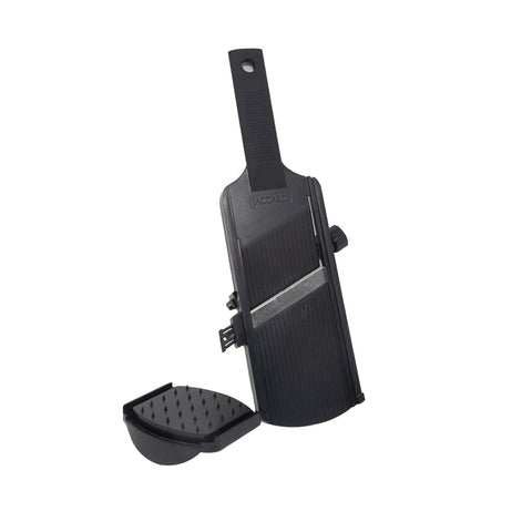 Jaccard 201207 Hand-O-Lin Slicer - Tri-Blade Box Grater with Catch Lid